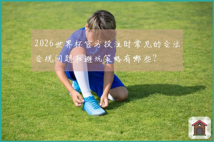 2026世界杯官方投注时常见的合法合规问题和避坑策略有哪些?