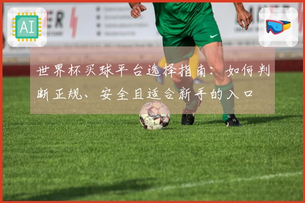 世界杯买球平台选择指南：如何判断正规、安全且适合新手的入口